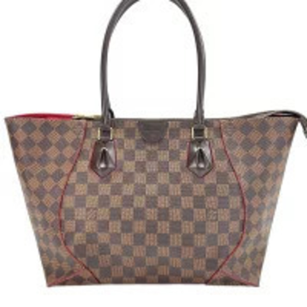 Louis Vuitton Damier Caissa Tote Bag Brown